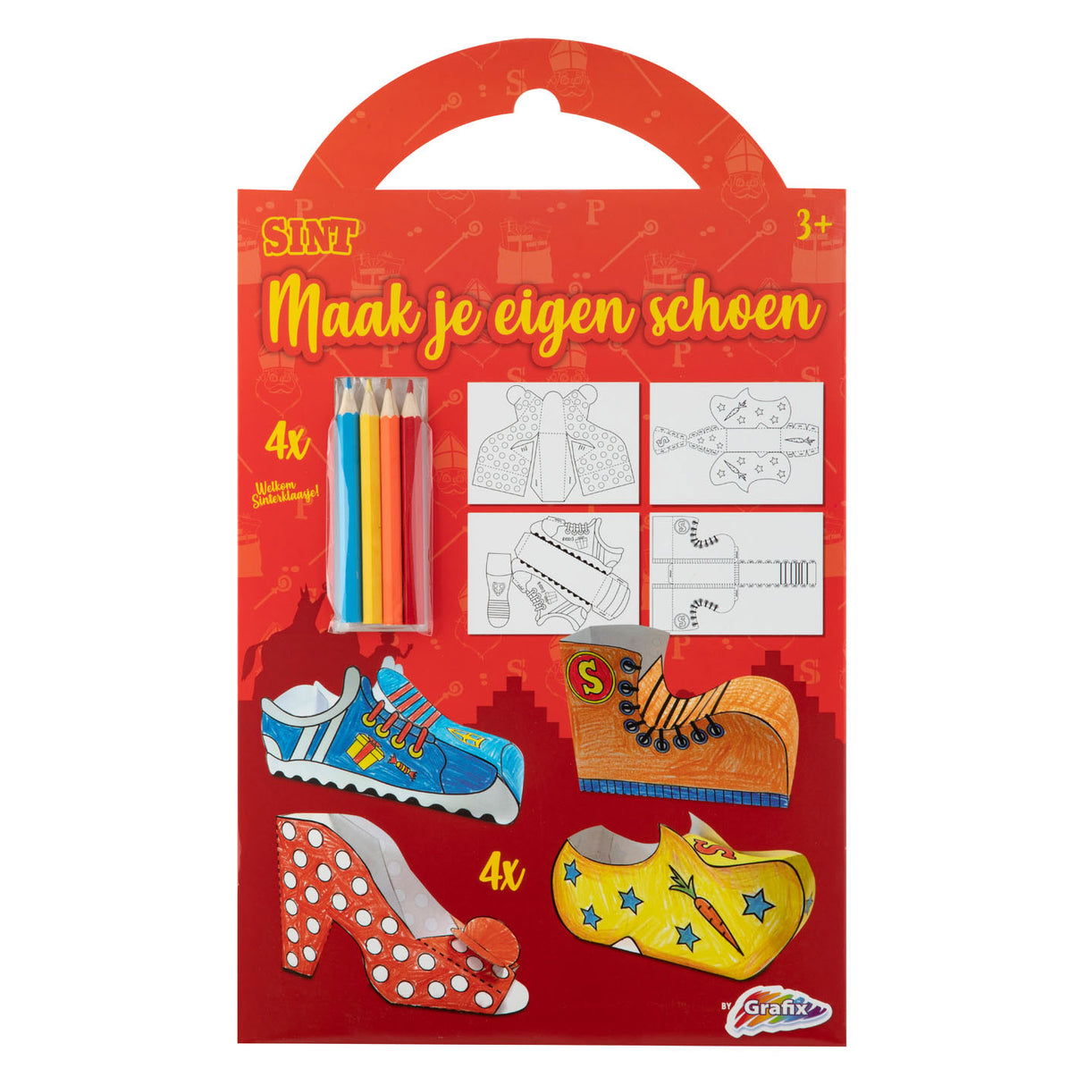 Grafix Design Your Shoe - Sinterklaas