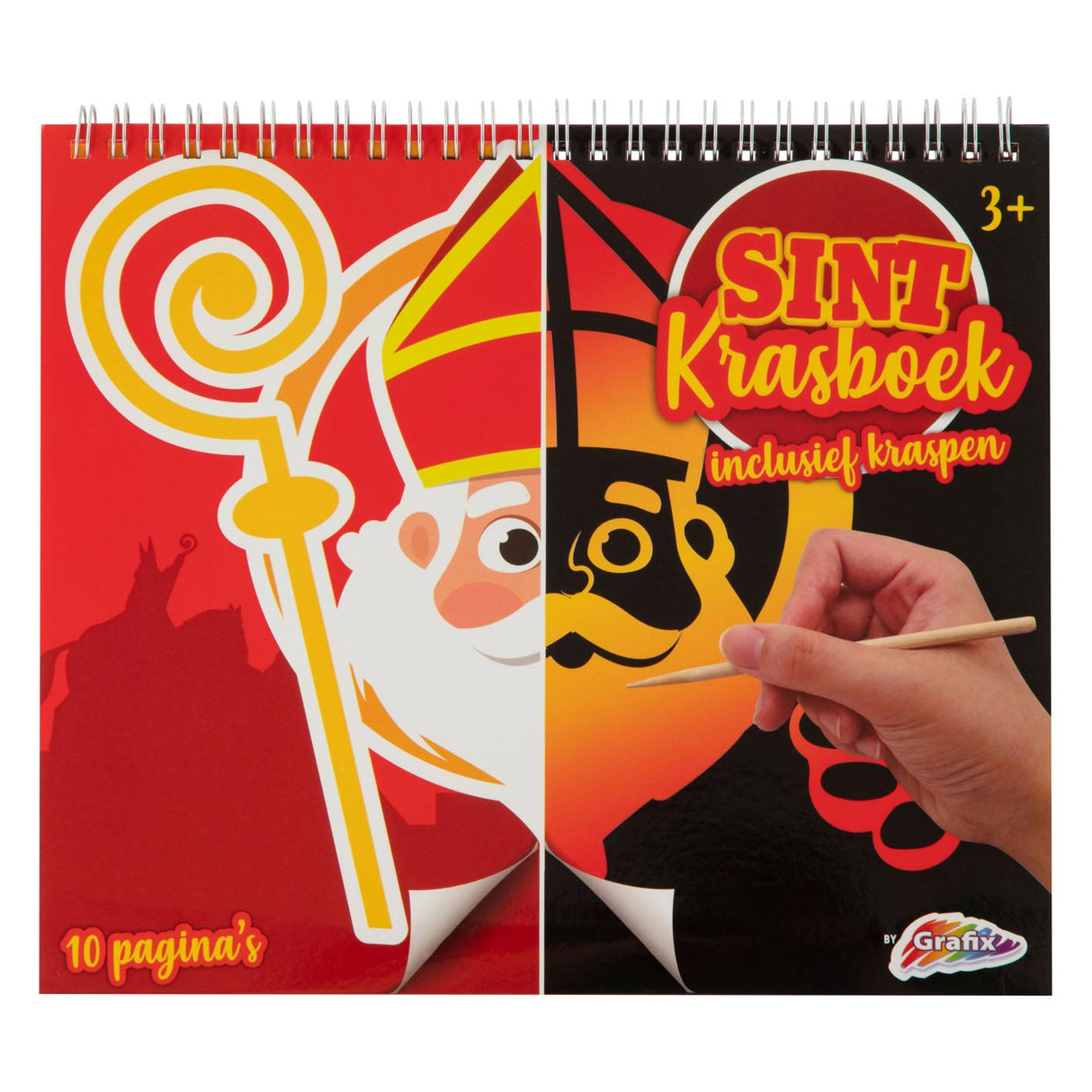 Creative Craft Group Sinterklaas Krasboek Kras off the drawing