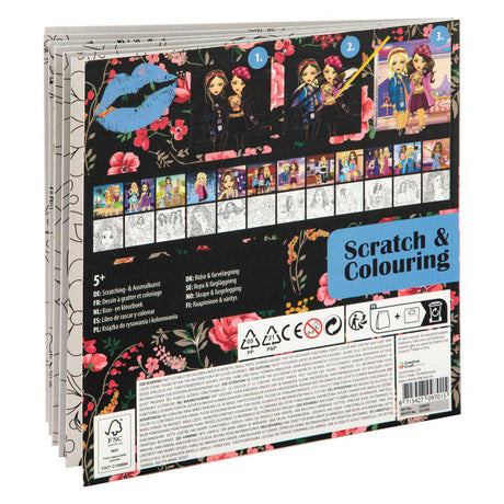 Grafix besties kras en kleurboek 12 blz