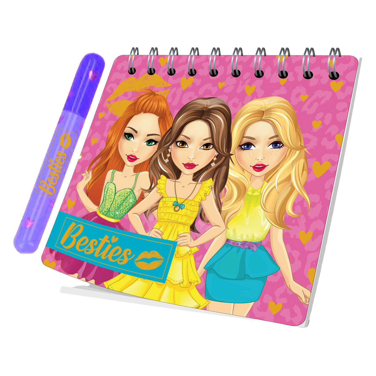 BESTIES MINI Notebook s perem