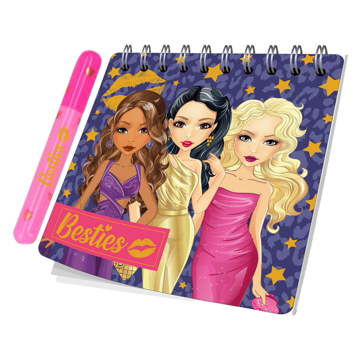 BESTIES MINI Notebook s perem