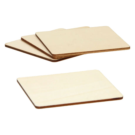 Lobbes houten onderzetters, 4st.