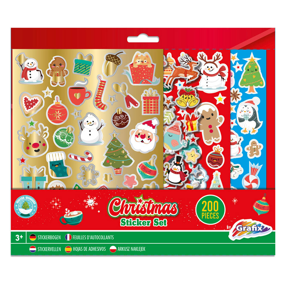 Grafix Sticking Set Christmas