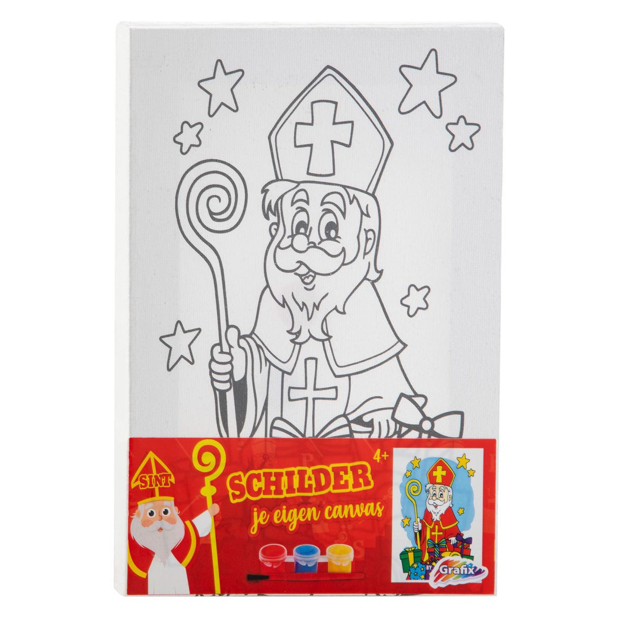 Grafix Canvas Painting Sinterklaas