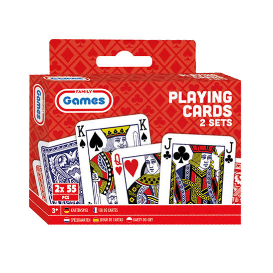 Grafix Klassic Play Cards, 2 sets