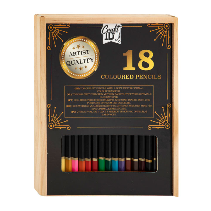 Crayons de couleur professionnelle, 18e.