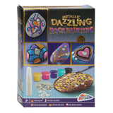 Grafix stenen schilderen metallic