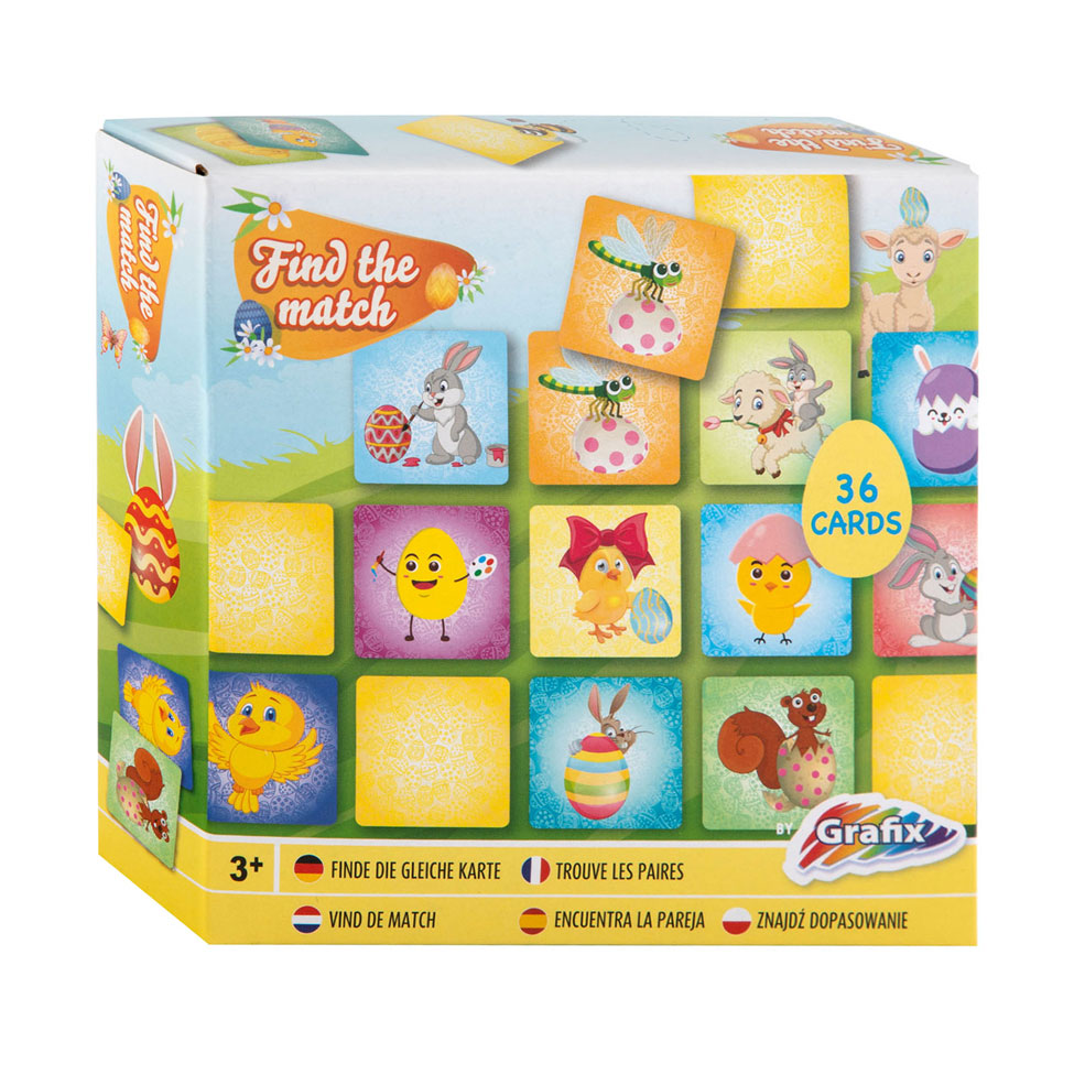 Grafix MemoSpel Easter, 36 cards