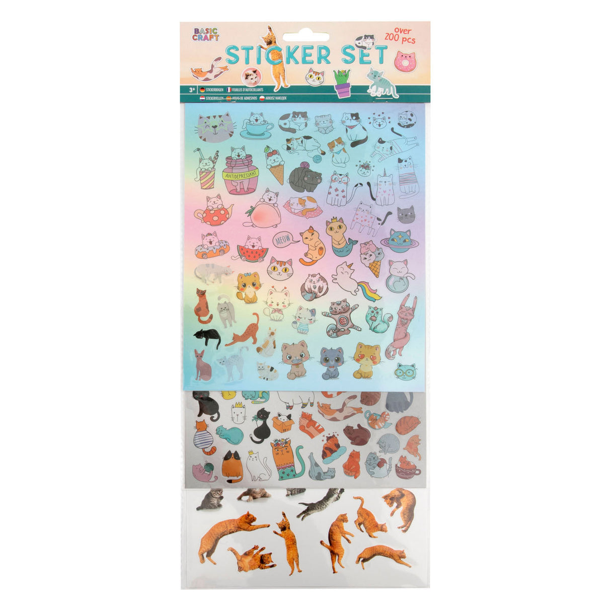 Creative Craft Group StickerSet Cats, 100 ..