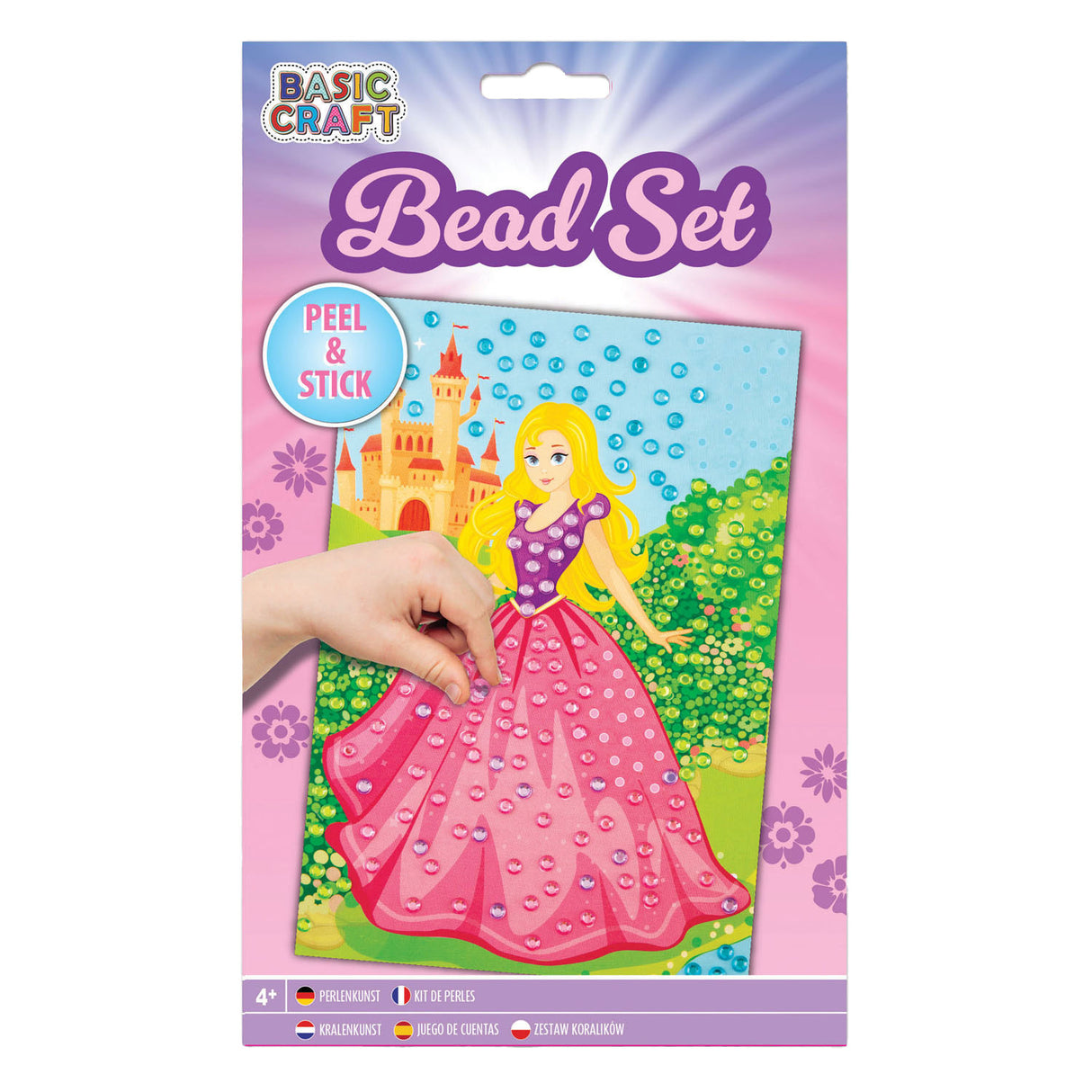 Creative Craft Group Sticker Bead art Princess