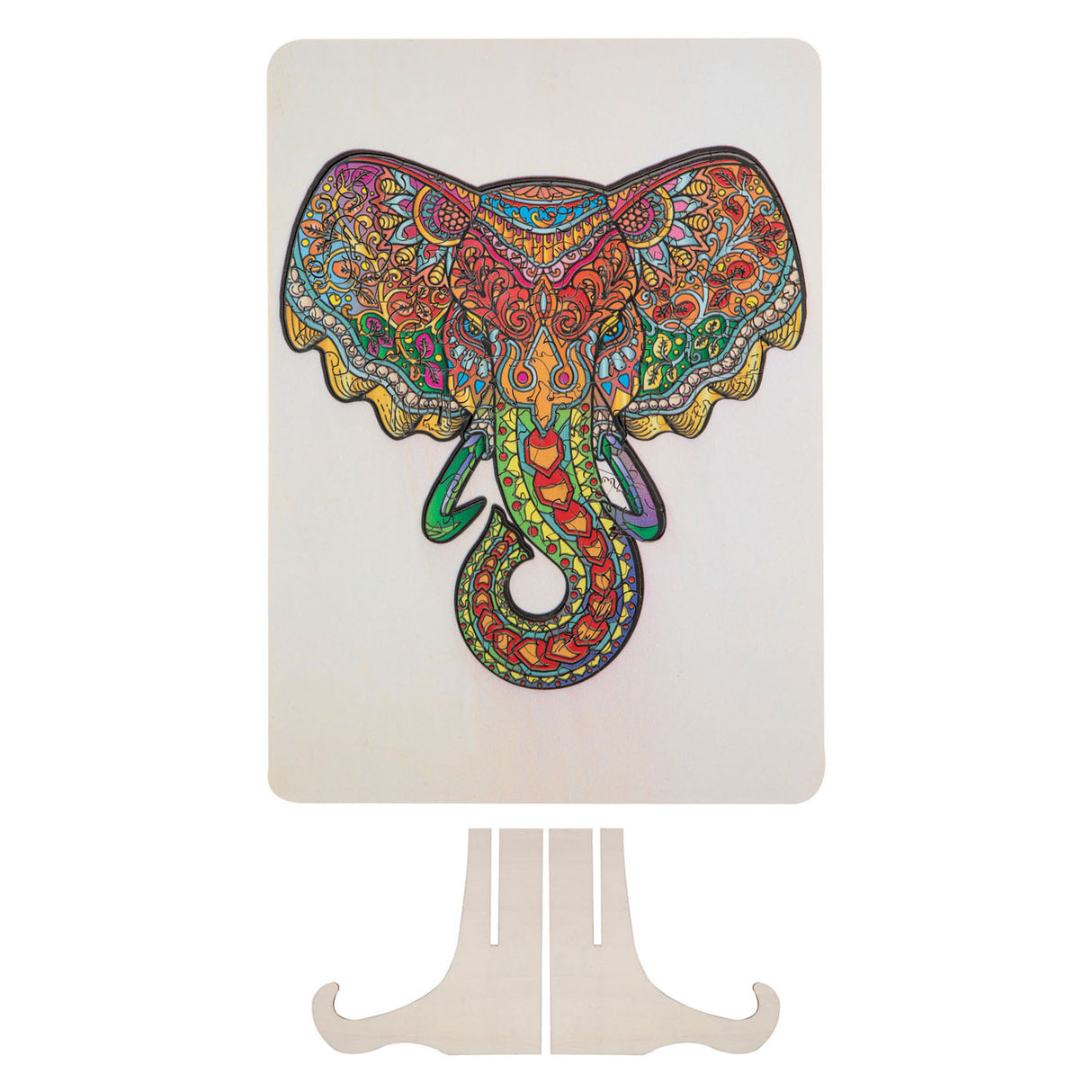 Creative Craft Group Wooden Leg Puzzle Elephant, 132st.