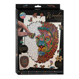 Grupo creativo de artesanía Wooden Jigsaw Puzzle Lion, 140º.