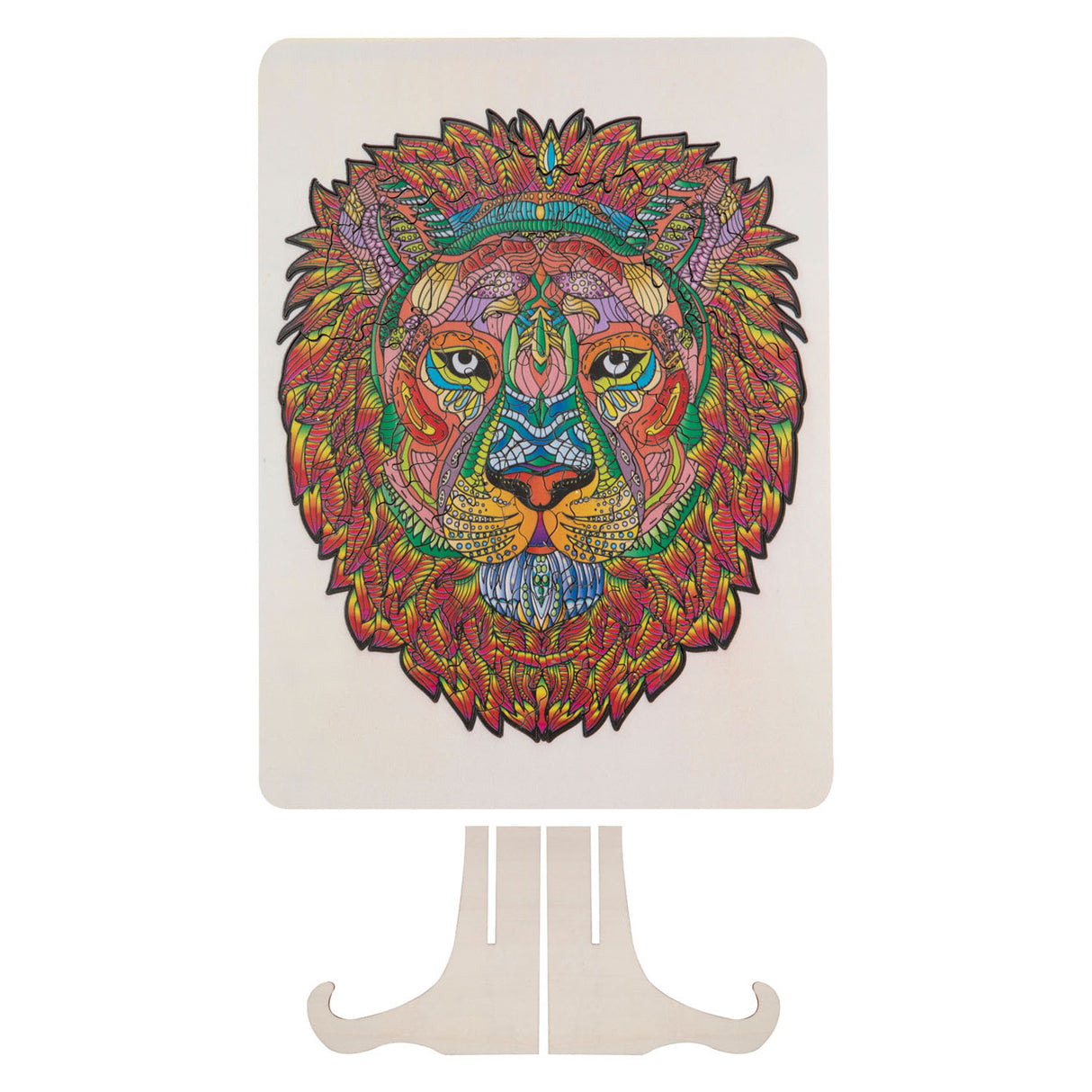 Creative Craft Group Lesena sestavljanka Puzzle Lion, 140st.