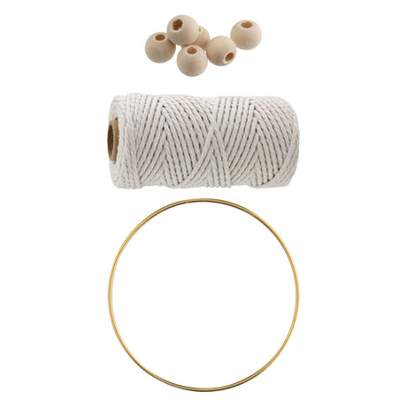 Creative craft group macrame knutselset veren