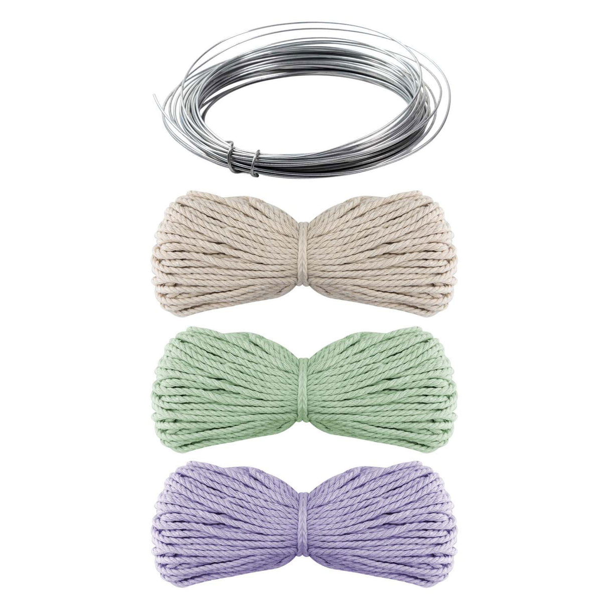 Creative craft group macrame flessen decoreren met bloemen