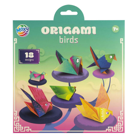 Creative craft group origami 19,5x19,5cm - 12 vellen en 18 designs