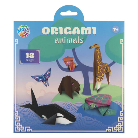 Creative craft group origami 19,5x19,5cm - 12 vellen en 18 designs