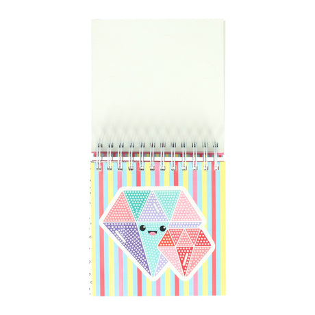 Moxy diamond painting kleur boek, 16x16cm