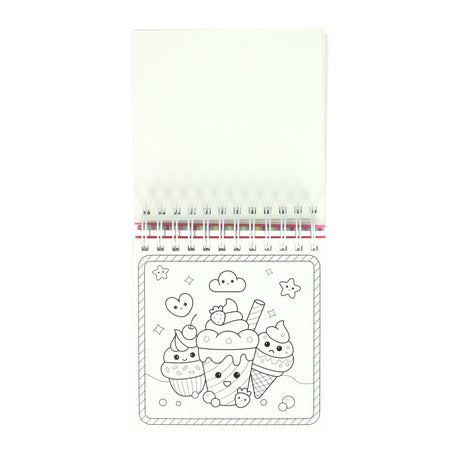 Moxy diamond painting kleur boek, 16x16cm