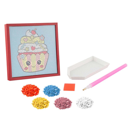 Creative craft group diamond painting fluweel incl. lijst
