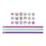 Totum mini mymy kawaii schuifarmbandjes maken - 3 stuks - met 18 dierenbedels - speelgoed kinderen - knutselen - voor meisjes - ook voor kleuters - vanaf 3 jaar