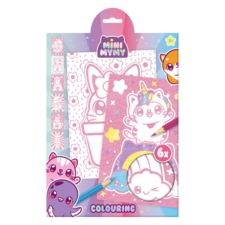 Creative craft group mini mymy glitter kleurpapier a4