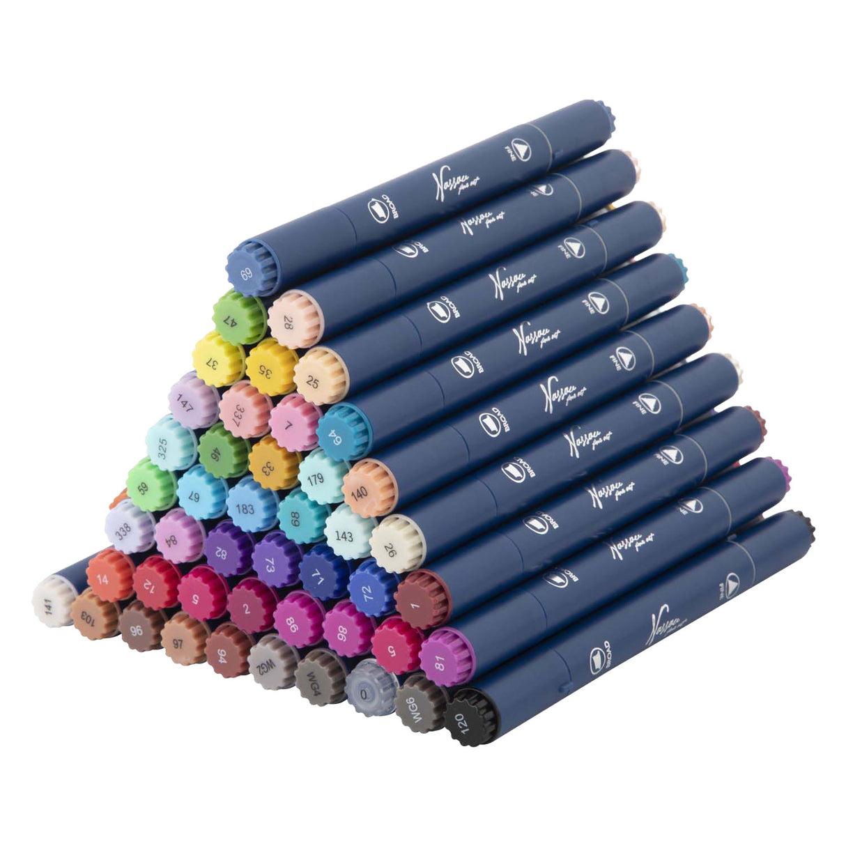 Creative craft group nassau ronde dual markers - 48st.