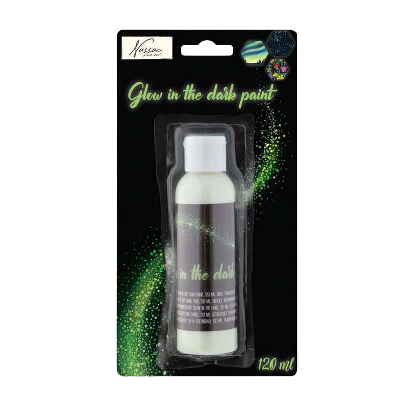 Creative craft group nassau glow-in-the-dark verf - 120ml