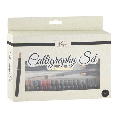 Creative craft group nassau complete calligraphy set - 35st.