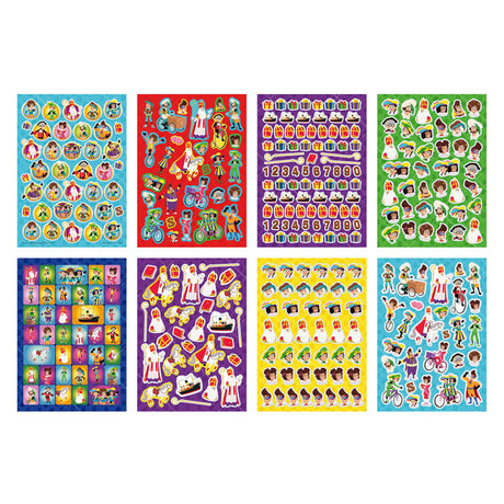 Creative craft group club van sinterklaas stickerboek a4