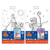 Creative craft group club van sinterklaas canvas a4
