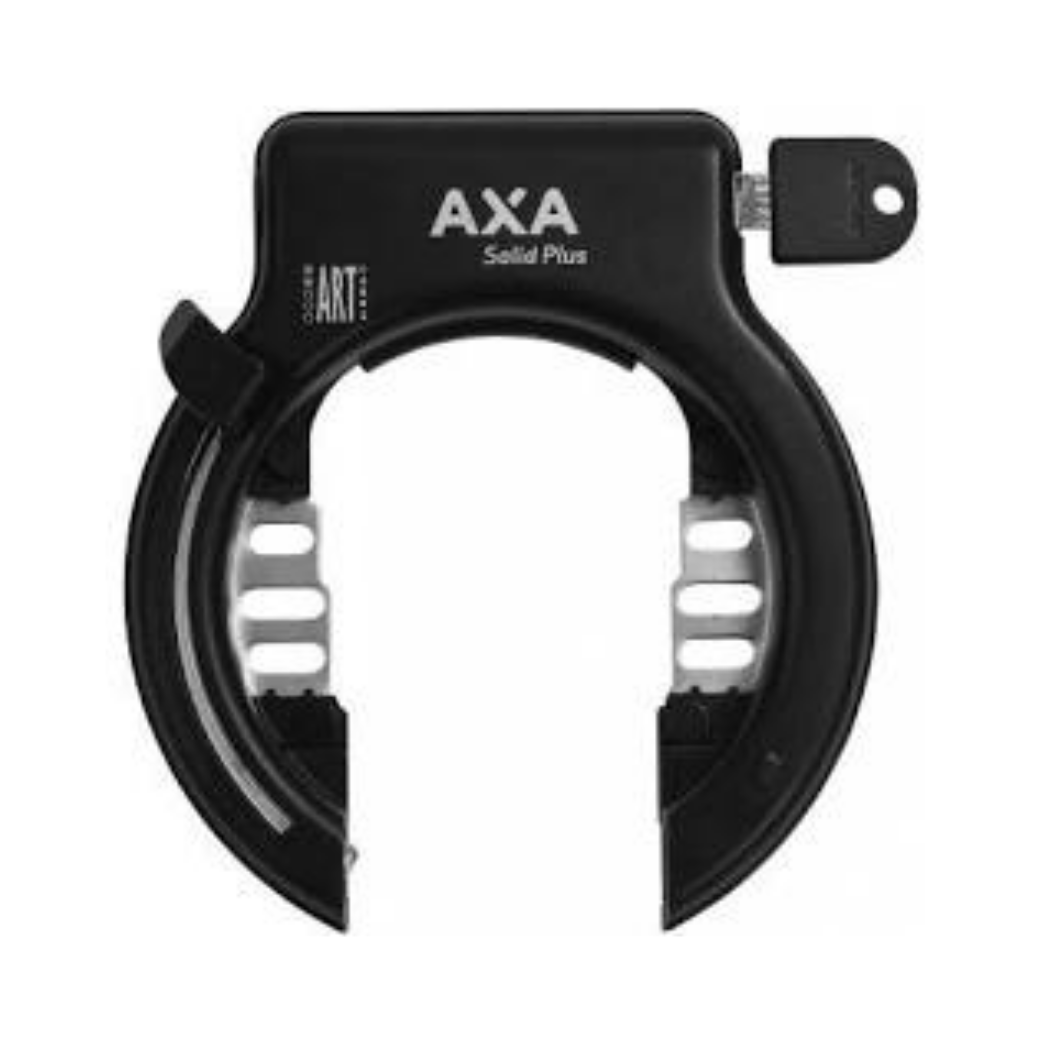 AXA Solid Plus - Art -2 Ranura para bicicletas, 10 mm, negro