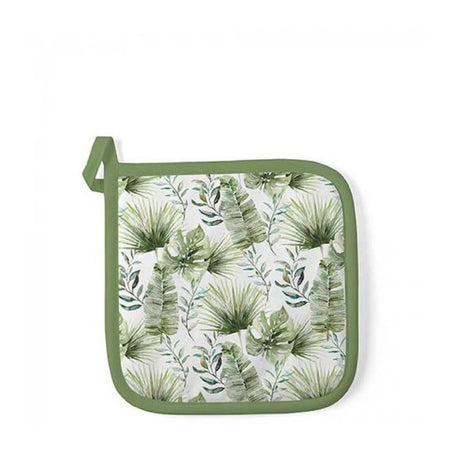 Ambiente pannenlap jungle leaves white
