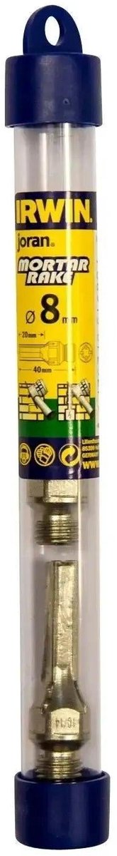 Irwin - frees voor voegverwijdering - 8x20x40mm - 4 bladen - hardmetalen punt