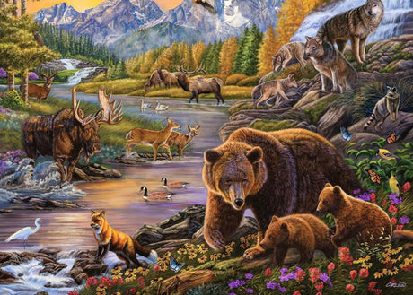 Ravensburger puzzel wildernis - puzzel - 500 stukjes - vanaf 9 jaar