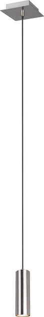 Trio marley - hanglamp - nikkel mat - excl. 1x gu10 35w - aanpasbaar in hoogte