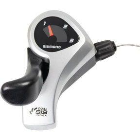 Shimano versteller links 3 speed st-tx50 - zwart zilver