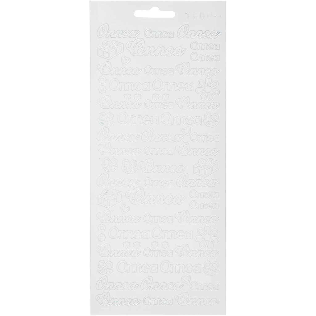 Http: www.cchobby.nl stickers-onnea-vel-10x23-cm-wit-1-vel