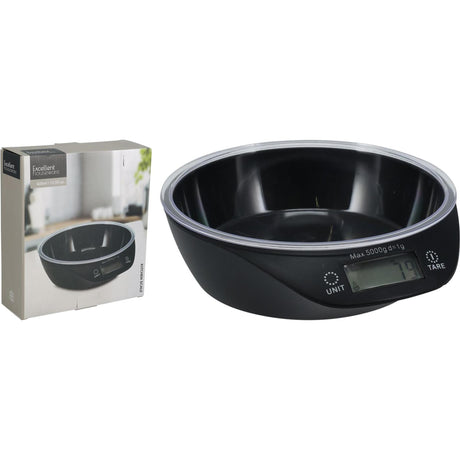 Excellent houseware keukenweegschaal met mengkom 400ml