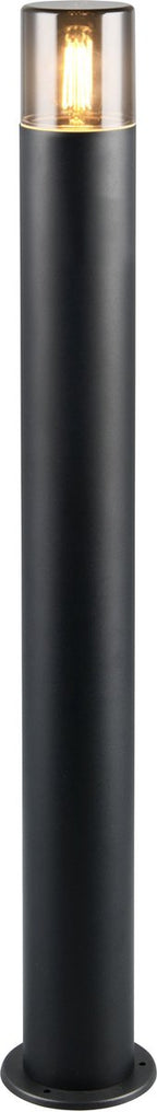 Trio hoosic - paalverlichting - zwart mat - excl. 1x e27 4 w - - buitenverlichting - ip44