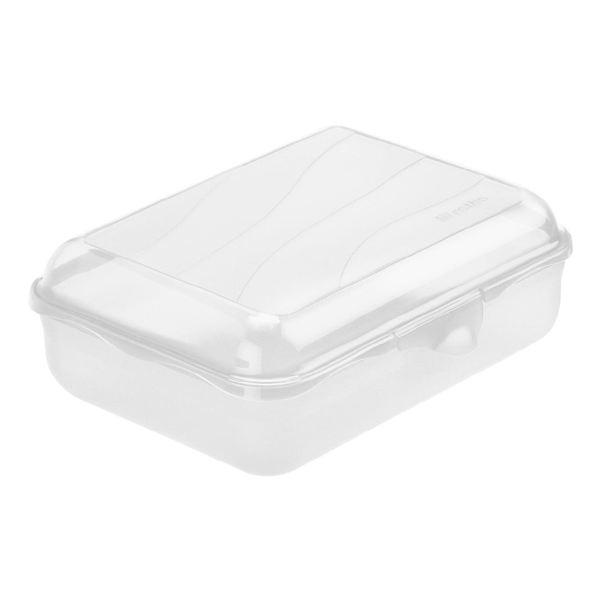 Rotho lunchbox fun 1,25 l (20 x 14 x 6 cm) transparant 1250 ml