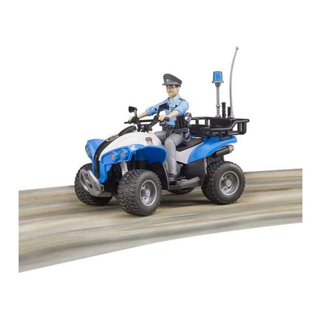 Bruder politie-quad met politievrouw en ausst.