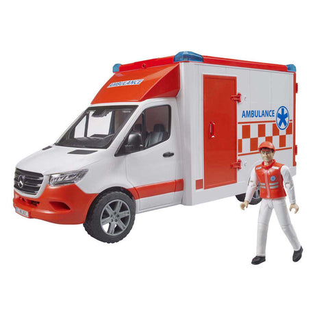 Bruder mercedes benz sprinter ambulance met sirene 1:16