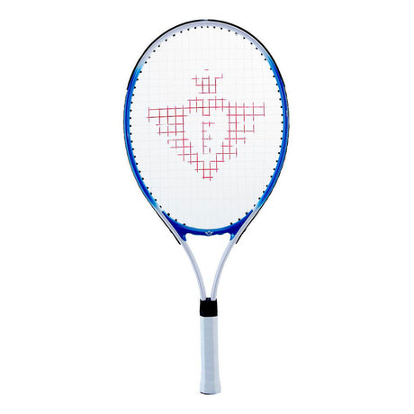 Engelhart tennisracket met hoes en 2 ballen - blauw