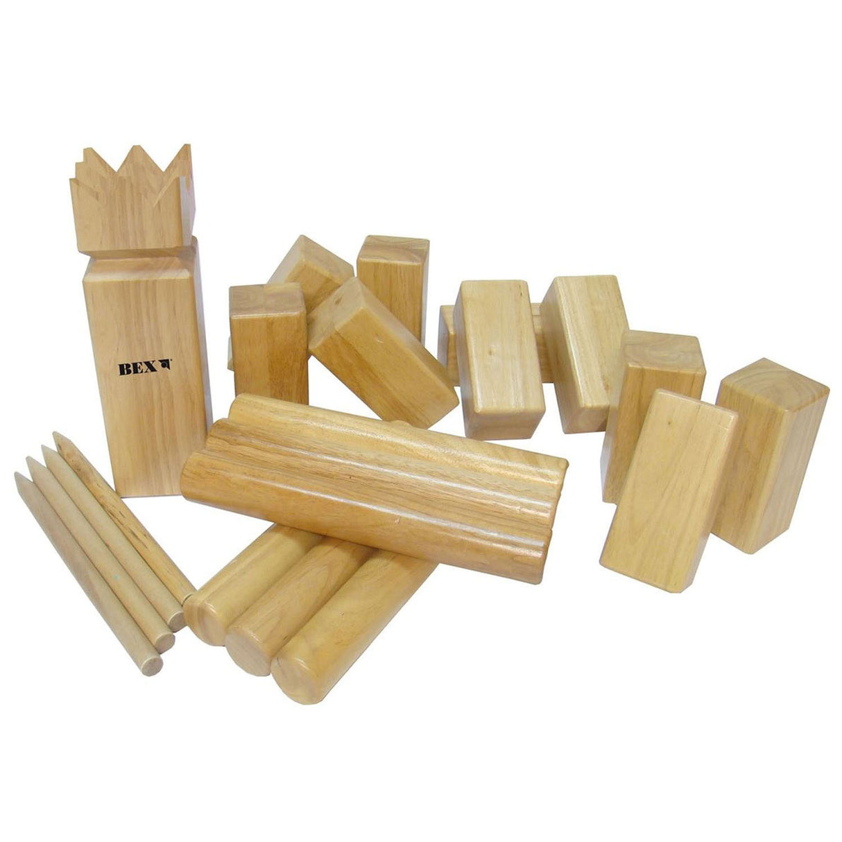 KUBB PRO RUBBERHOUT