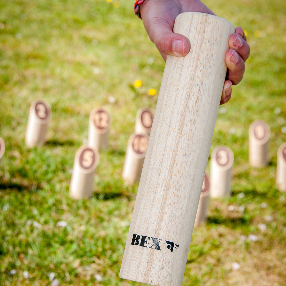 Kubb nummer Original Gummiholz