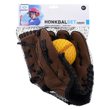 Angel sports honkbalset kunstleder