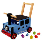 Je suis Toy Loop Push Wagon et Train Junior Blue Black