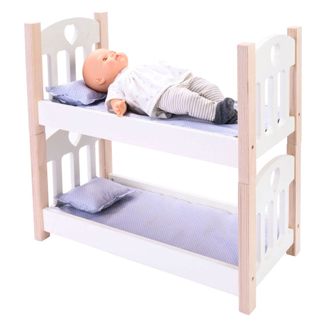 Angel toys poppen stapelbed grijs wit