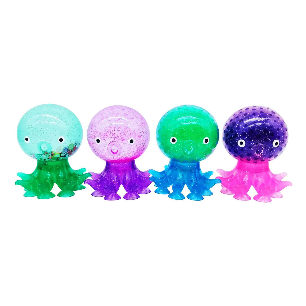 Pocte de pieuvre étendue étirée tastic squishy avec aspiration